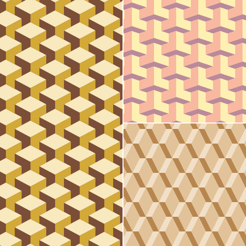 Collection of 3d Patterns
