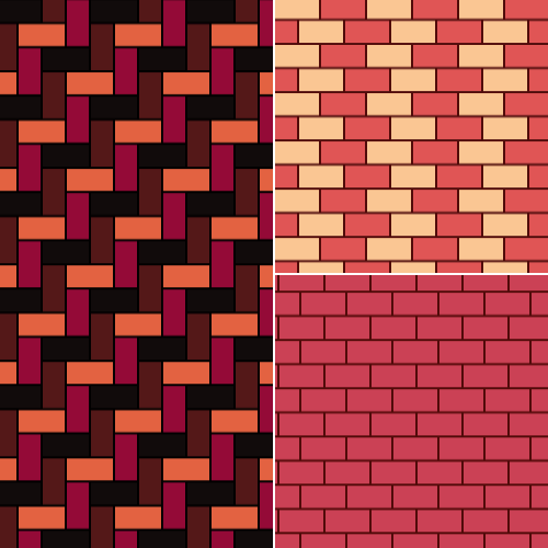 Collection of Bricks Patterns
