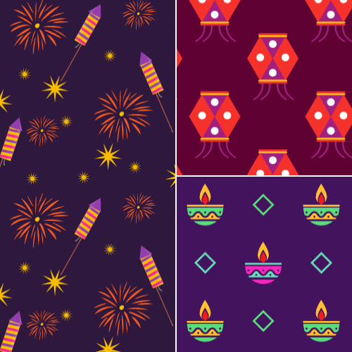 Collection of Diwali Patterns