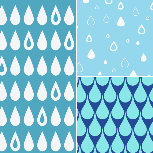 Collection of Drops Patterns