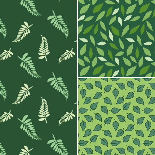 Collection of Leaf Patterns