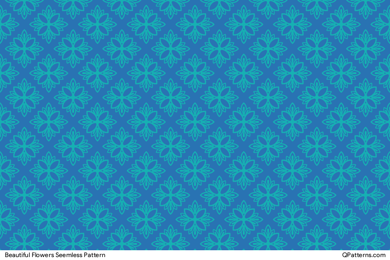 Beautiful Flowers Pattern Preview