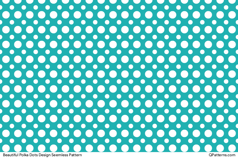 Beautiful Polka Dots Design Pattern Preview