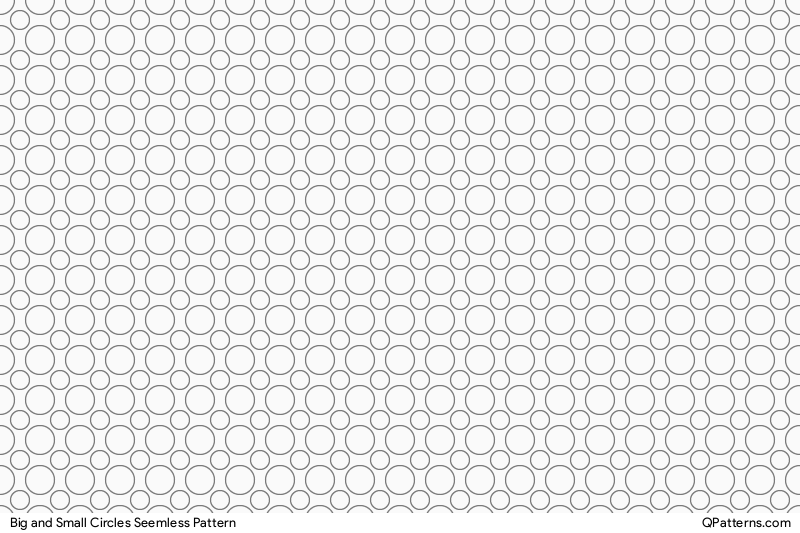 Big and Small Circles Pattern Preview