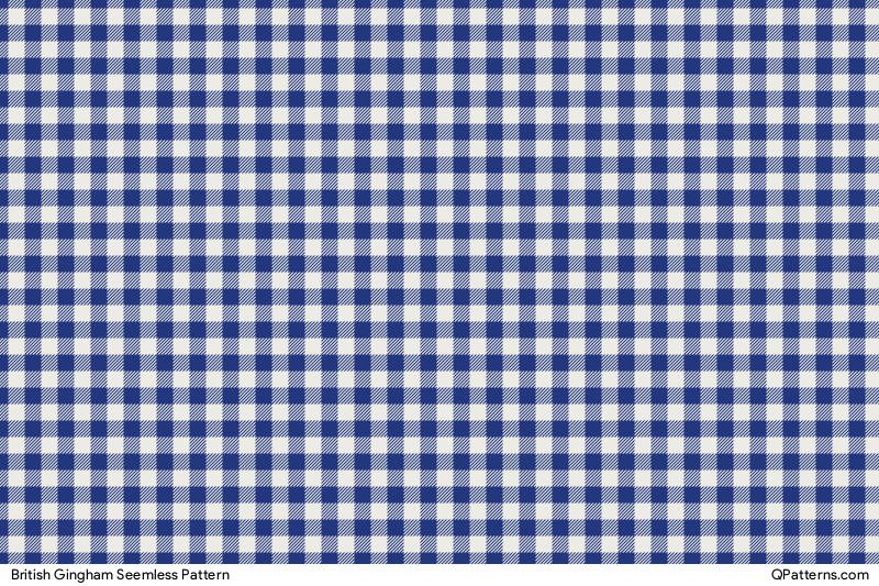 British Gingham Pattern Preview