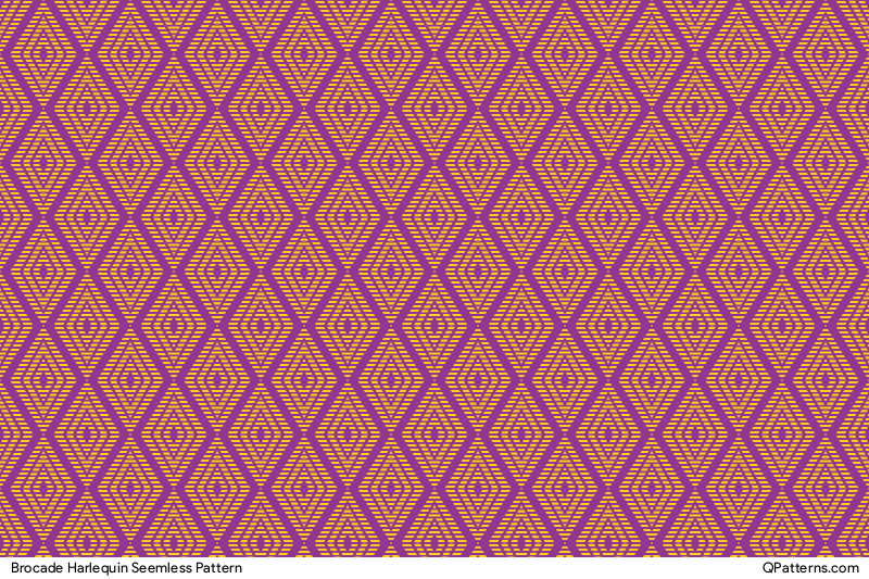 Brocade Harlequin Pattern Preview