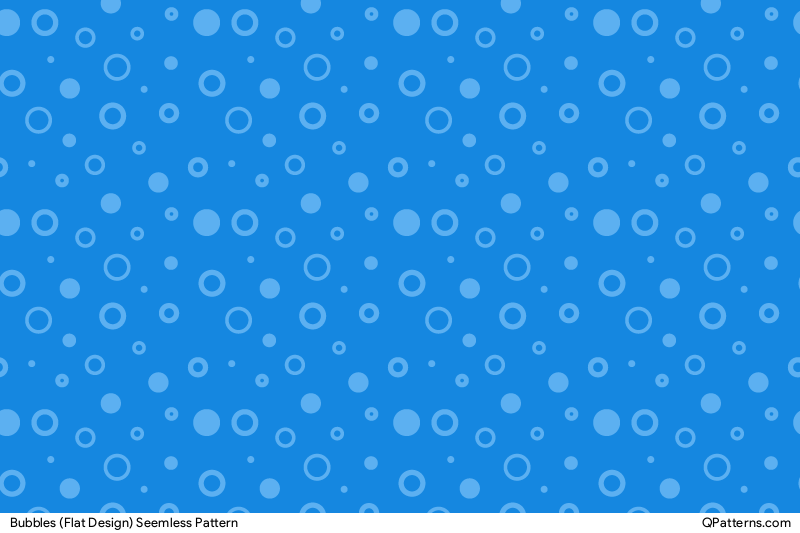 Bubbles (Flat Design) Pattern Thumbnail