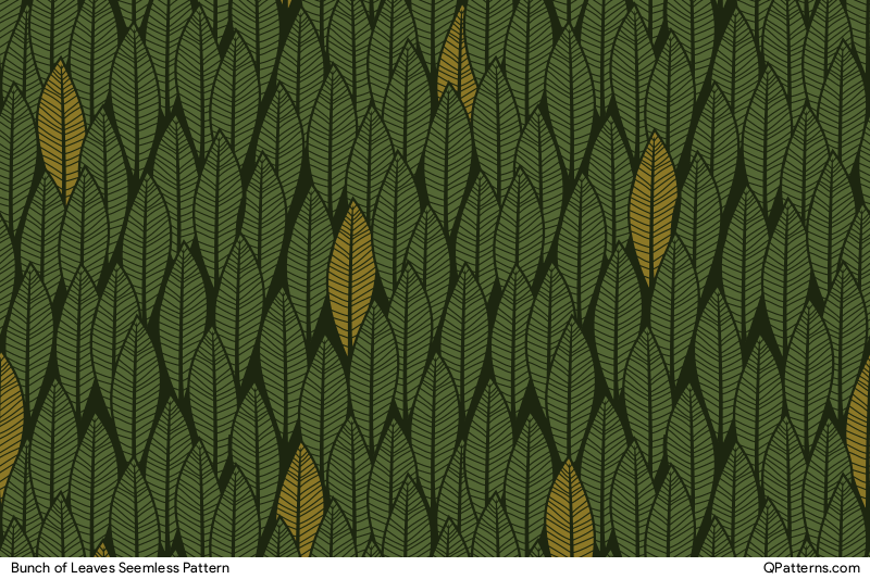 Bunch of Leaves Pattern Thumbnail