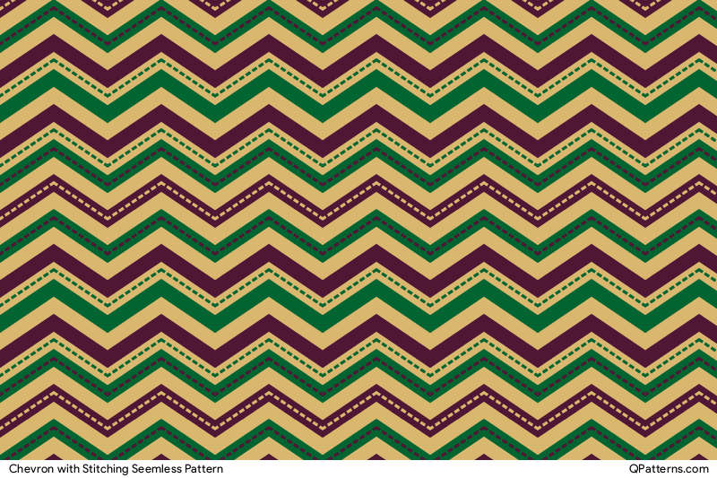 Chevron with Stitching Pattern Preview