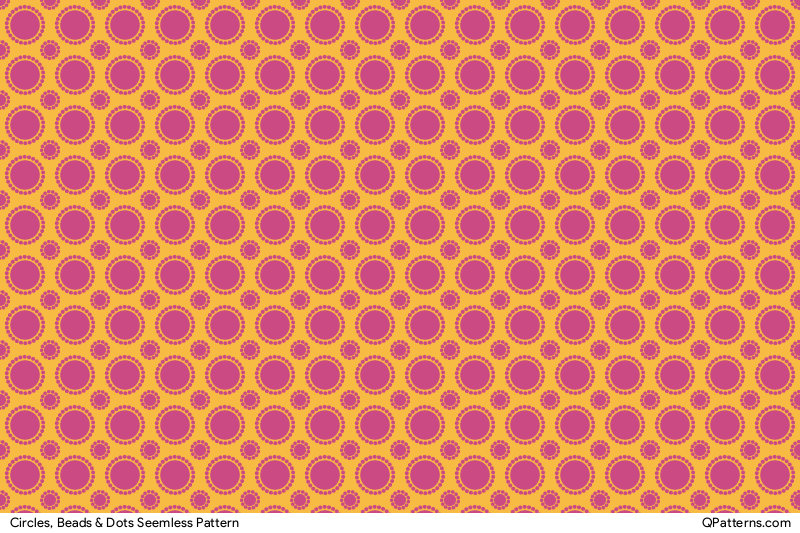 Circles, Beads & Dots Pattern Preview