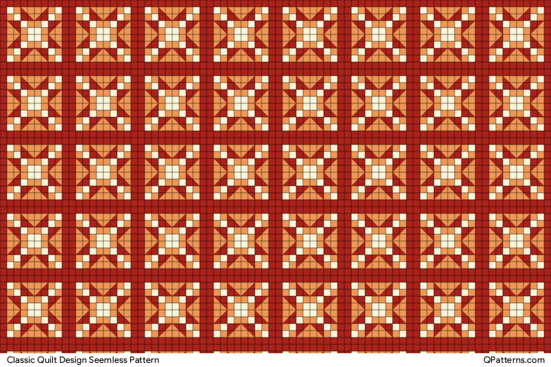 Classic Quilt Design Pattern Thumbnail