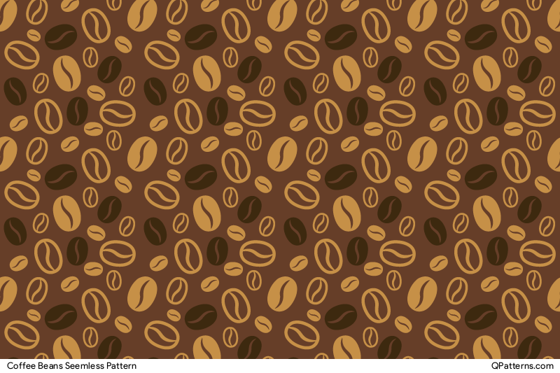 Coffee Beans Pattern Preview