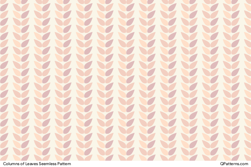 Columns of Leaves Pattern Preview