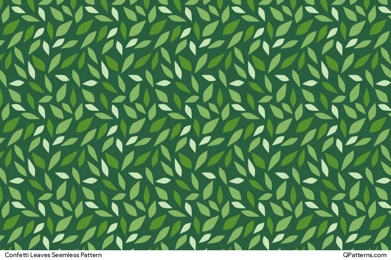 Confetti Leaves Pattern Preview