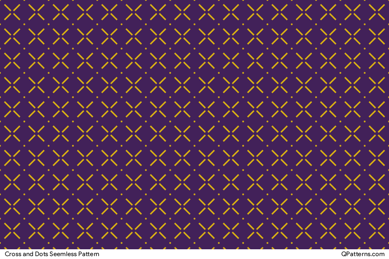 Cross and Dots Pattern Preview