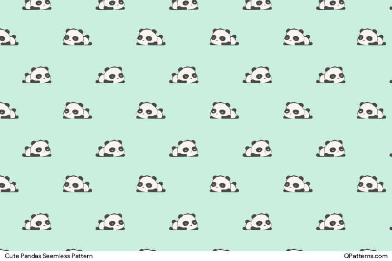 Cute Pandas Pattern Thumbnail