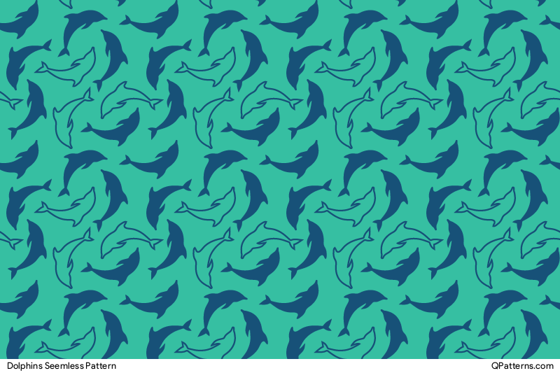 Dolphins Pattern Preview