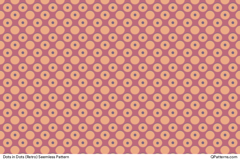 Dots in Dots (Retro) Pattern Preview
