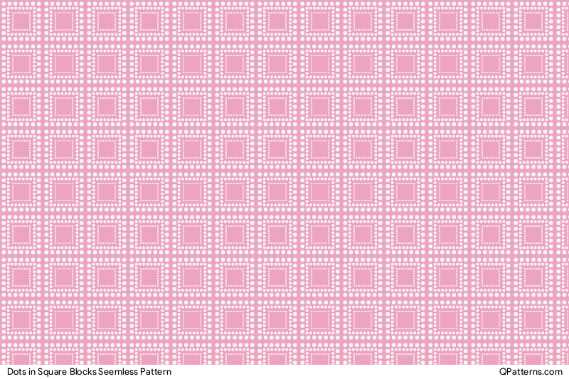 Dots in Square Blocks Pattern Preview