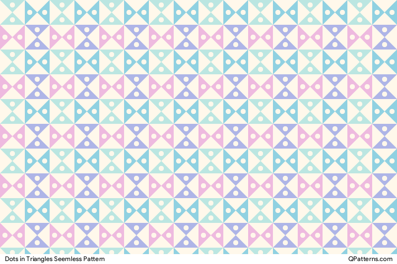 Dots in Triangles Pattern Thumbnail