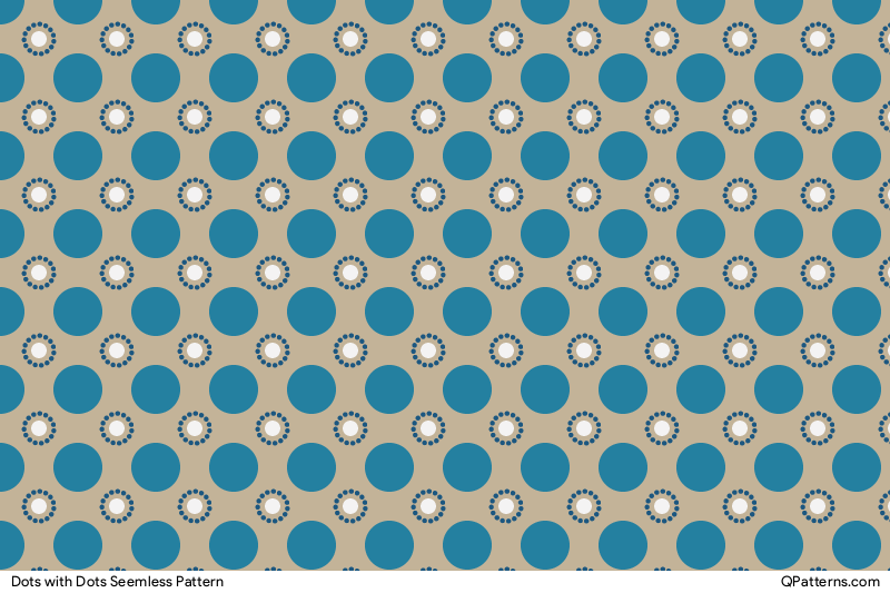 Dots with Dots Pattern Preview