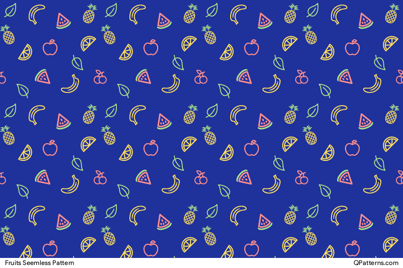Fruits Pattern Preview