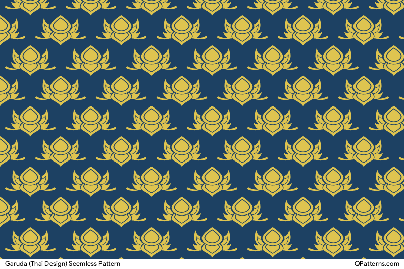 Garuda (Thai Design) Pattern Thumbnail