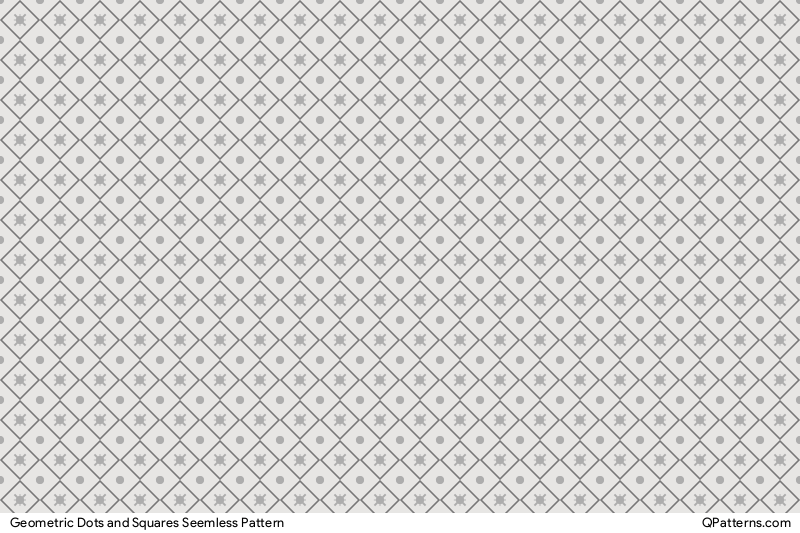 Geometric Dots and Squares Pattern Preview