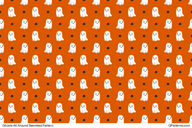 Ghosts All Around Pattern Thumbnail