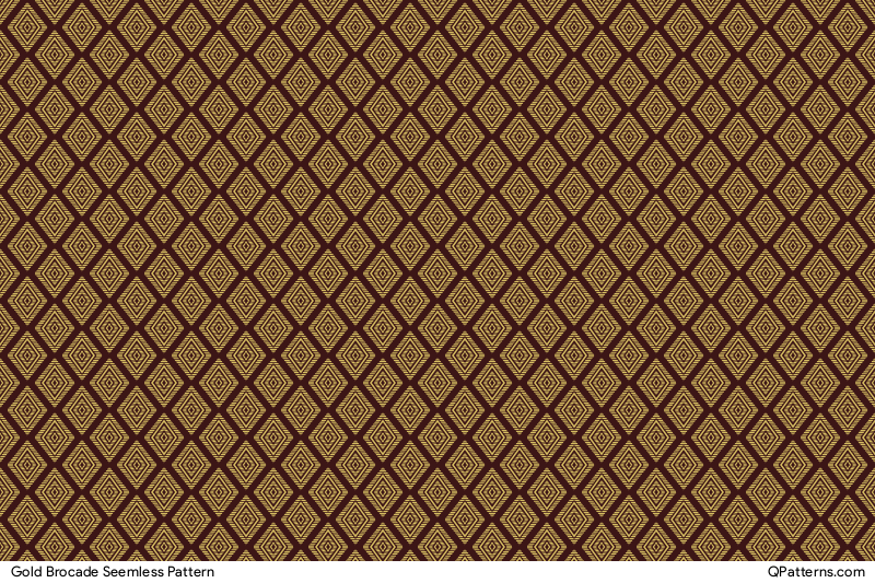 Gold Brocade Pattern Preview