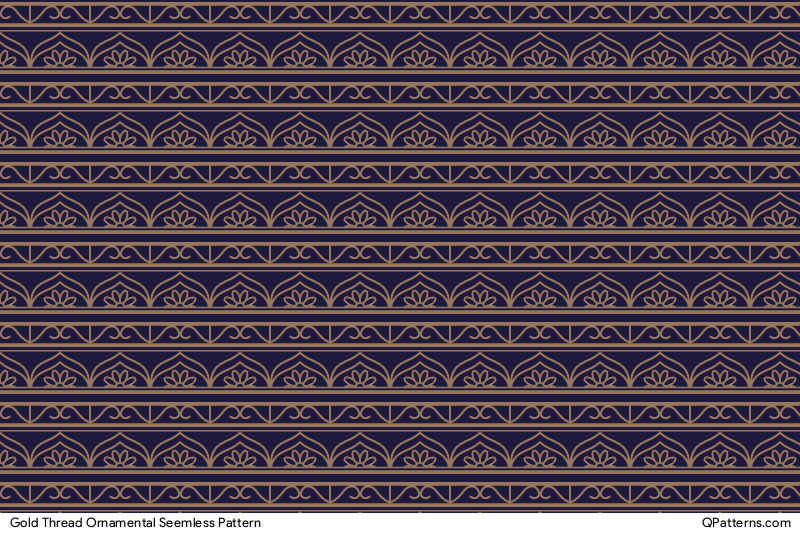 Gold Thread Ornamental Pattern Thumbnail