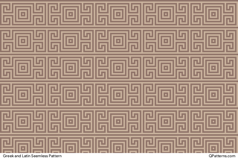 Greek and Latin Pattern Preview