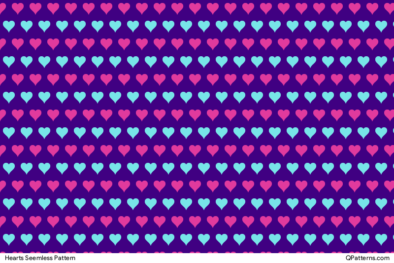Hearts Pattern Preview