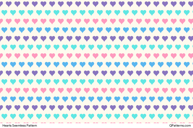 Hearts Pattern Preview