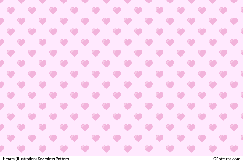 Hearts (Illustration) Pattern Preview