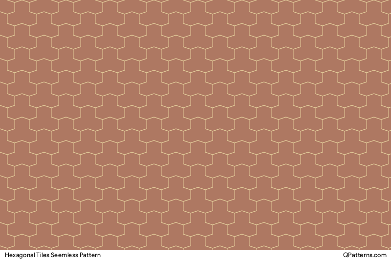 Hexagonal Tiles Pattern Preview
