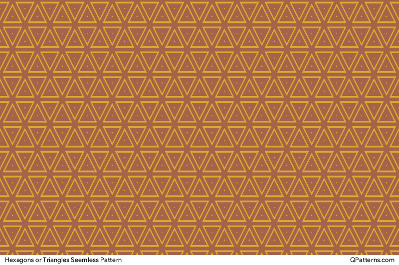 Hexagons or Triangles Pattern Preview
