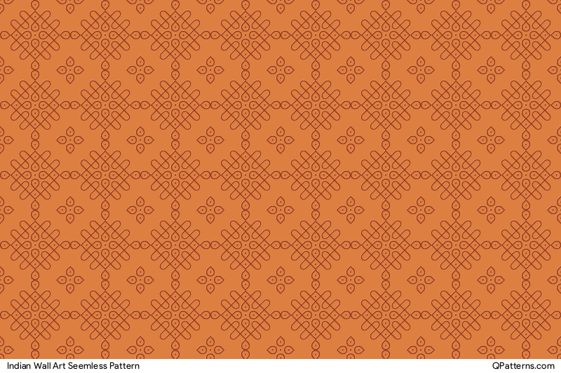 Indian Wall Art Pattern Preview