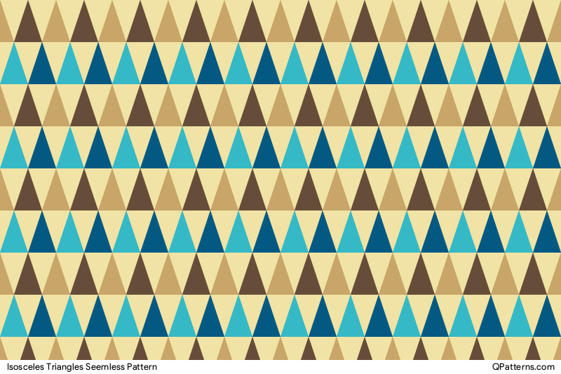 Isosceles Triangles Pattern Preview