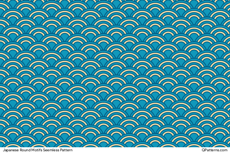 Japanese Round Motifs Pattern Preview