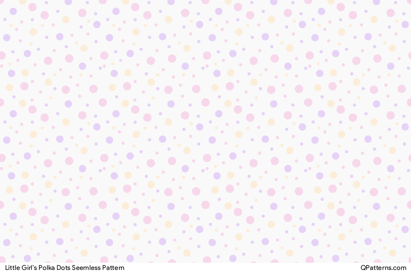 Little Girl’s Polka Dots Pattern Preview
