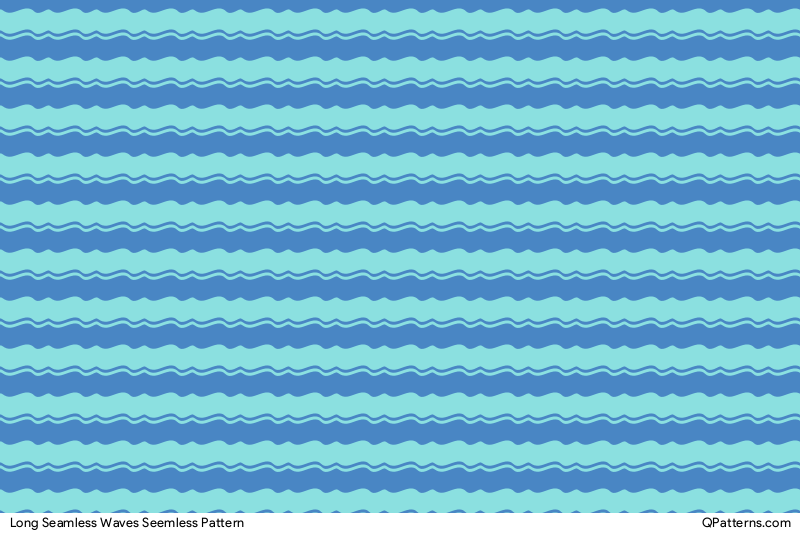 Long Seamless Waves Pattern Thumbnail