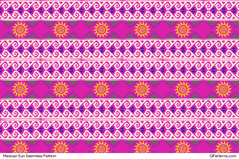Mexican Sun Pattern Thumbnail