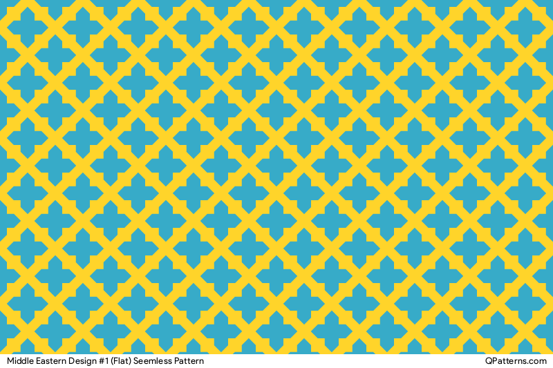 Middle Eastern Design #1 (Flat) Pattern Preview