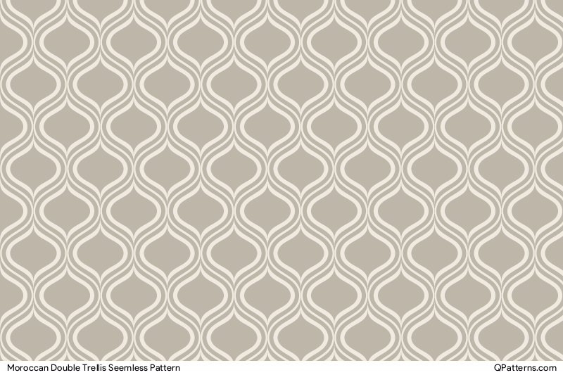 Moroccan Double Trellis Pattern Preview