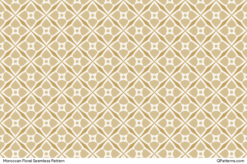 Moroccan Floral Pattern Preview