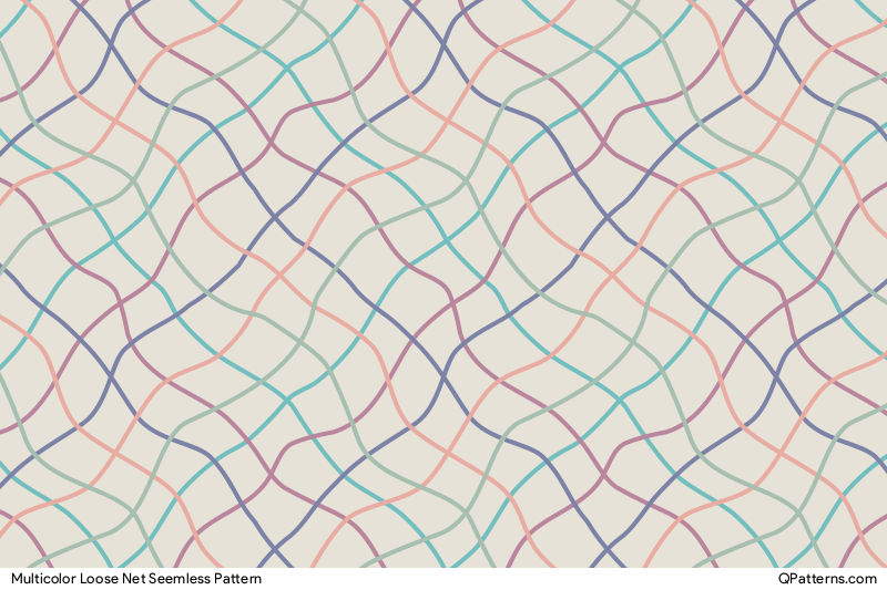 Multicolor Loose Net Pattern Thumbnail