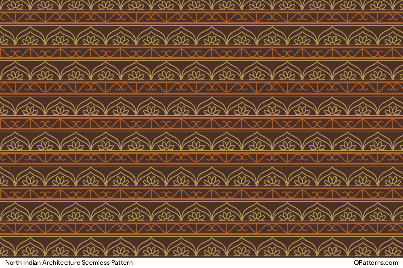 North Indian Architecture Pattern Thumbnail