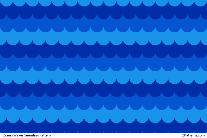 Ocean Waves Pattern Preview