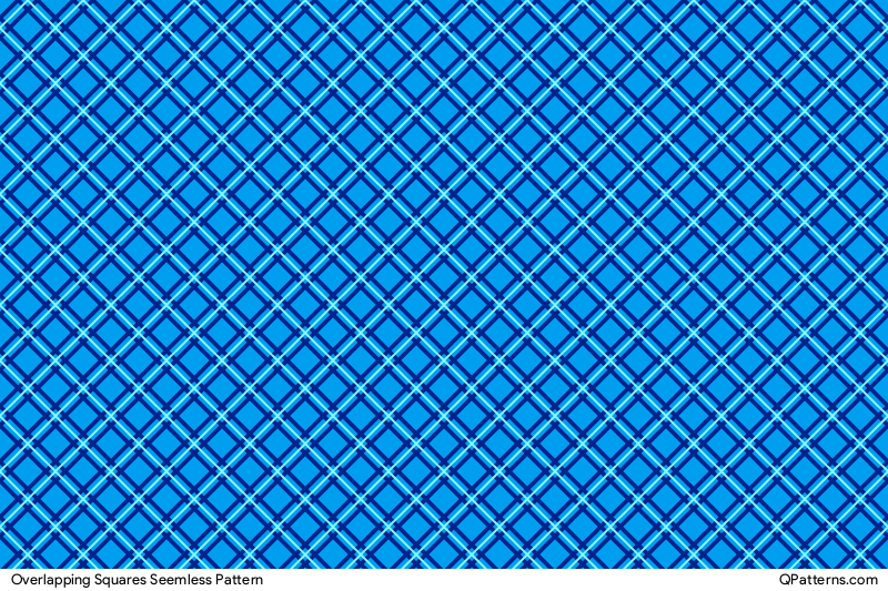 Overlapping Squares Pattern Preview